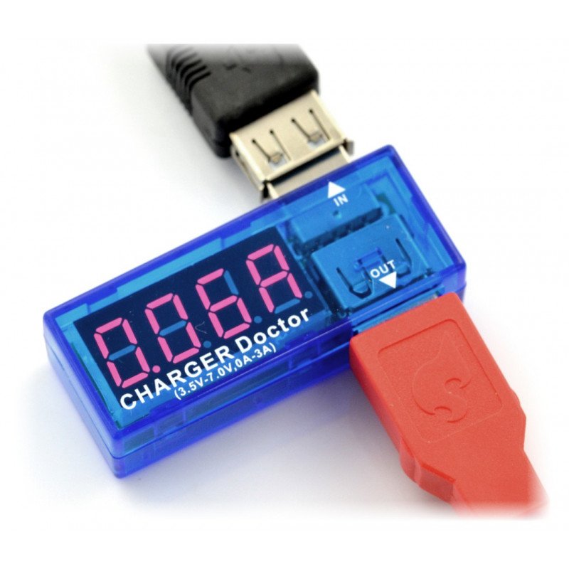 Charger Doctor - USB měřič proudu a napětí