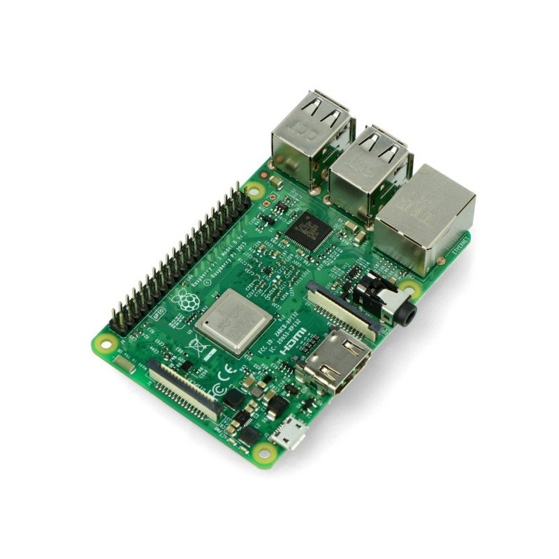 Raspberry Pi 3 model B WiFi Bluetooth 1 GB RAM 1,2 GHz