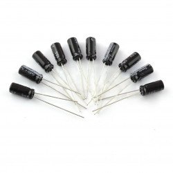 Elektrolytický kondenzátor 330uF / 35V 105C THT - 10 ks.