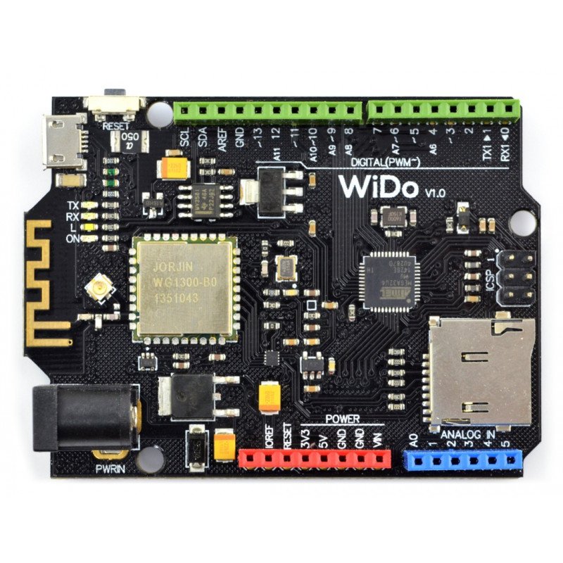 WiFi modul WiDo WG1300 - kompatibilní s Arduino