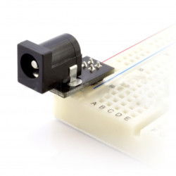 Zásuvka DC 2,5/5,5mm pro prototyp prkénka