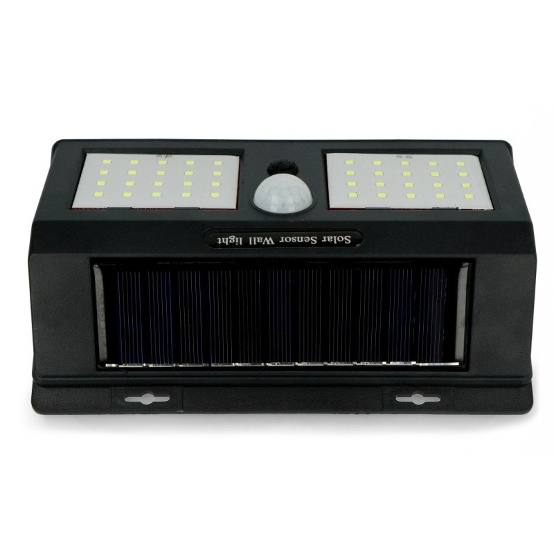 Solární lampa 2x20 LED se senzorem pohybu a soumraku