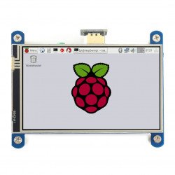IPS odporová dotyková obrazovka LCD 4 '' (H) 800x480px HDMI + GPIO pro Raspberry Pi 4B / 3B + / 3B / Zero