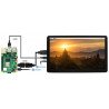 IPS LCD kapacitní dotyková obrazovka 15,6 '' (H) 1920x1080px HDMI + USB pro pouzdro Raspberry Pi 4B / 3B + / 3B / Zero + - zdjęcie 5