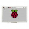 Obrazovka Waveshare DPI - LCD IPS 5 '' 800x480px pro Raspberry Pi 4B / 3B + / 3B / Zero - zdjęcie 1