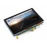 Dotykový displej Waveshare B, kapacitní LCD 4,3 '' IPS 800x480px HDMI + USB pro Raspberry Pi 4B / 3B / 3B + Zero - zdjęcie 8