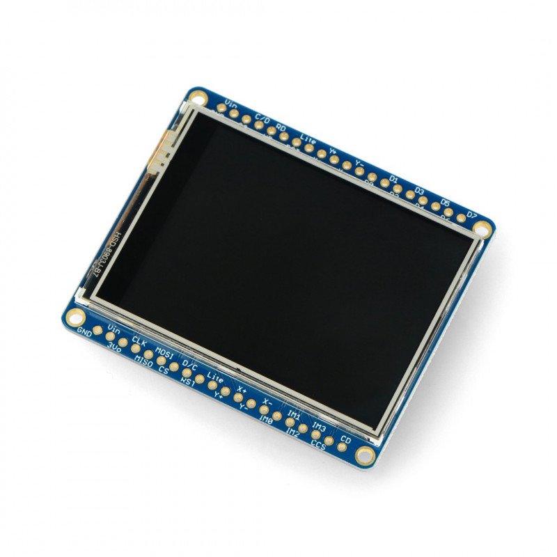 TFT LCD 2,4 "dotykový displej 320 x 240 s čtečkou microSD