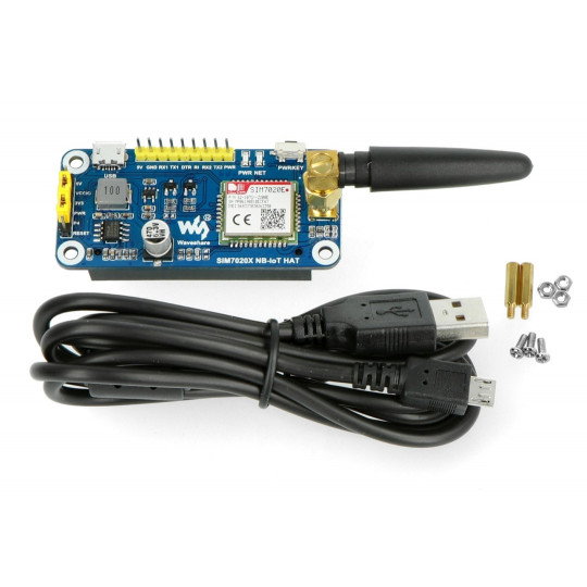 HAT SIM7028 NB-IoT Coolwell Per Raspberry Pi - Comunicazione Globale Con Antenna GSM - Foto 6
