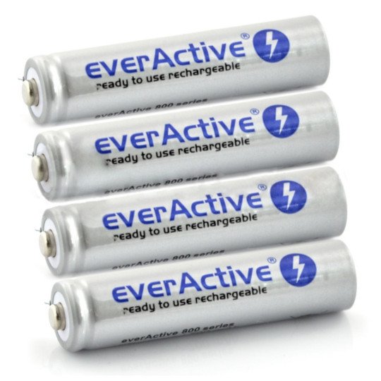 Baterie EverActive R03 / AAA Ni-MH 800 mAh Silver Line
