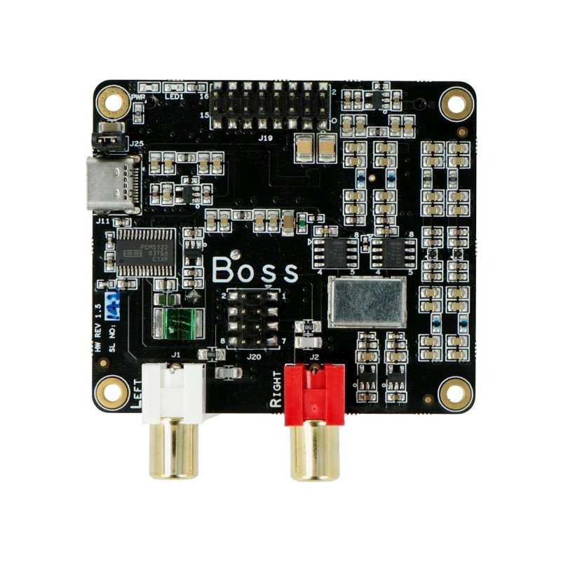 Boss DAC - zvuková karta pro Raspberry Pi 3/2