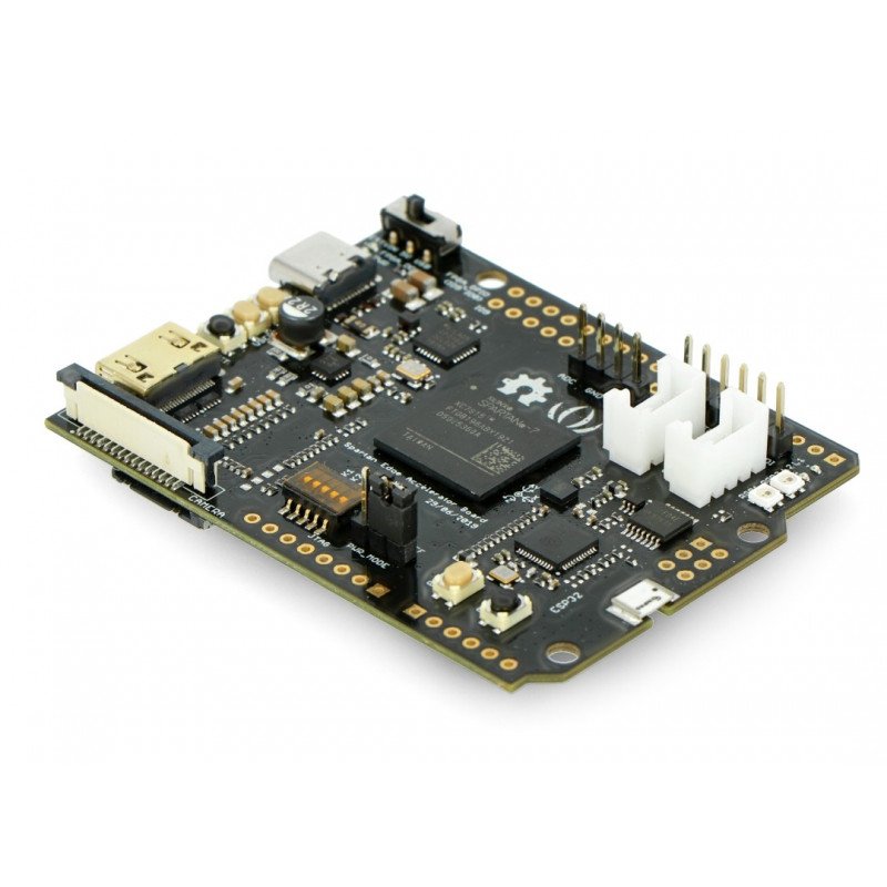 Spartan Edge Accelerator Board - štít FPGA s ESP32 pro Arduino