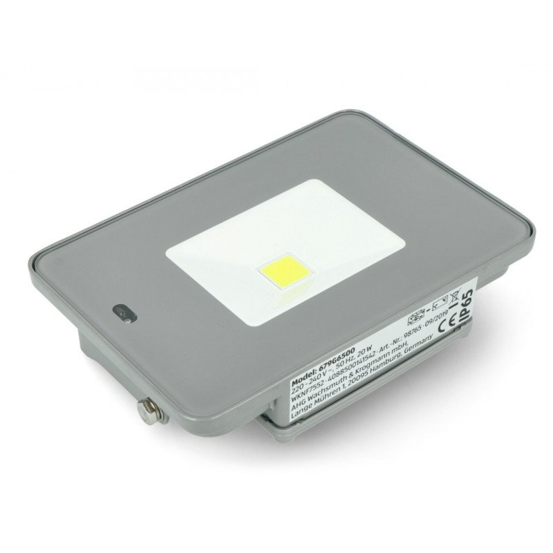 LED venkovní lampa 679G500, 30W, 1700lm, IP65, AC220-240V, 6500K - studená bílá
