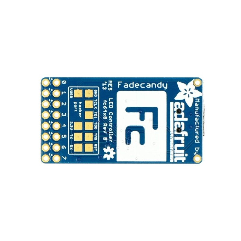 FadeCandy - ovladač USB pro moduly NeoPixel - Adafruit 1689