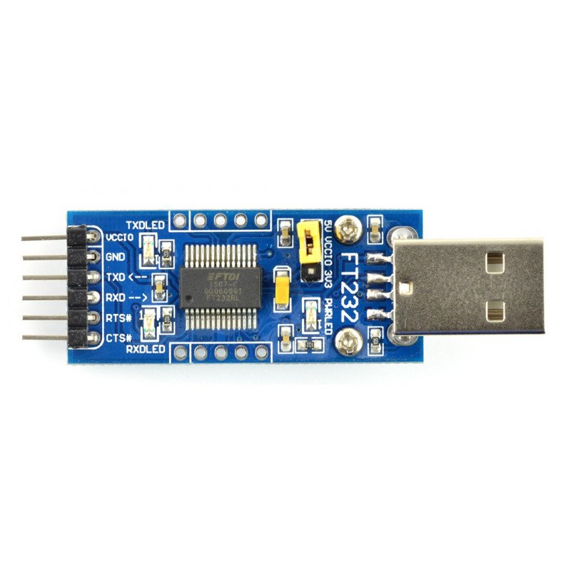 Převodník USB-UART FTDI FT232 - USB zástrčka