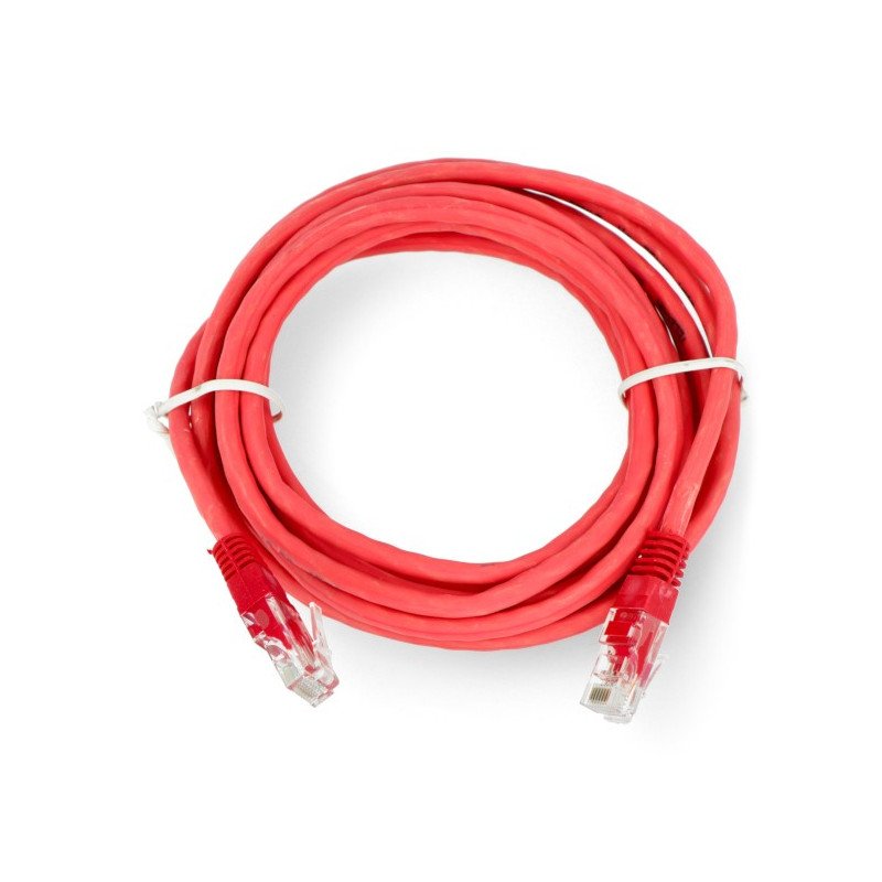 Síťový kabel Ethernet Patchcord UTP 5e 1,5 m - žlutý