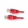 Patchcord Ethernet UTP 5e 2m - červený - zdjęcie 1
