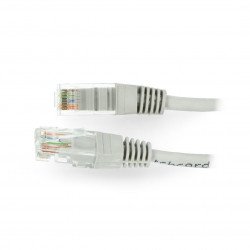 Patchcord Ethernet UTP 5e 20m - šedý