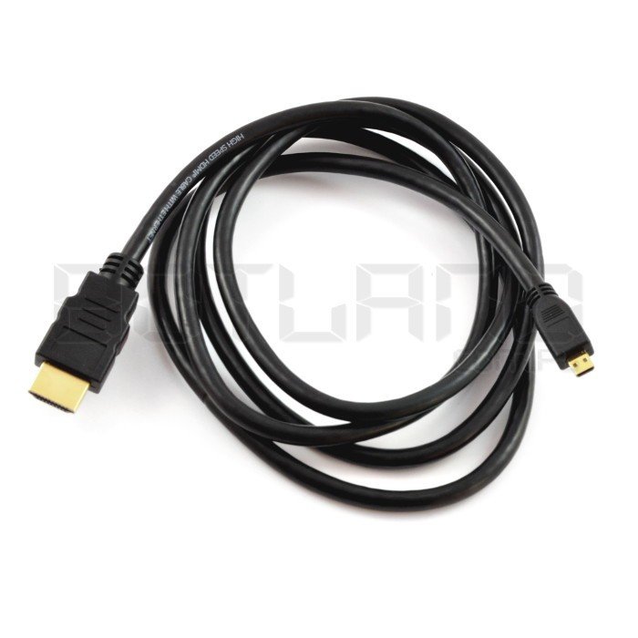 Kabel HDMI Blow Classic - microHDMI - dlouhý 1,5 m