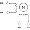 Krokový motor SY28STH45-0674A 200 kroků / ot. 4,5 V / 0,67 A / 0,095 Nm Krokový motor SY28STH45-0674A 200 kroků / ot. 4,5 V / 0,67 A / 0,095 Nm - zdjęcie 6