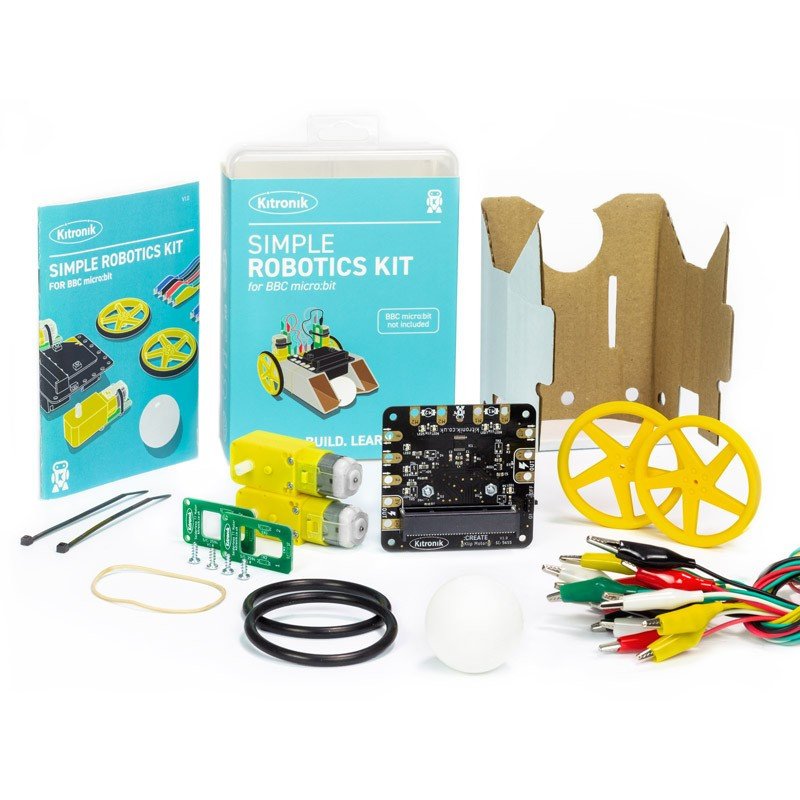 Kitronik Simple Robotics Kit pro BBC micro: bit - Single Pack