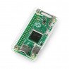 Pouzdro Raspberry Pi Zero - otevřené - průhledné + chladič - zdjęcie 1