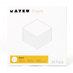 Mayku Form Sheets - bílý 0,5mm list pro Formbox - 30ks.