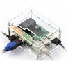 Pouzdro Raspberry Pi B + a modul PiFace Digital 2 - průhledný - zdjęcie 2