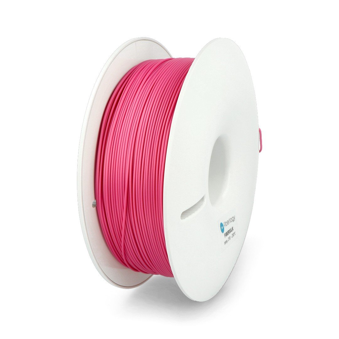 Fiberlogy FiberSilk Filament 1,75 mm 0,85 kg - metalická růžová