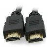Kabel HDMI Lanberg 4K V1.4 CCS HDMI - černý - 1,8 m - zdjęcie 2