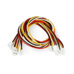 Sada 5 4kolíkových kabelů Grove female-female - 30 cm