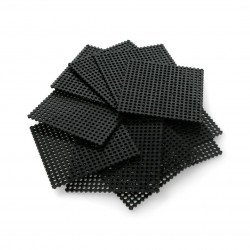 Sada 10 ks totemových stavebních stěn - 100x100mm