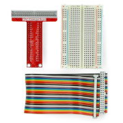 Rozšíření GPIO Raspberry Pi 3B + / 3B / 2B / B + na prkénko + páska + prkénko
