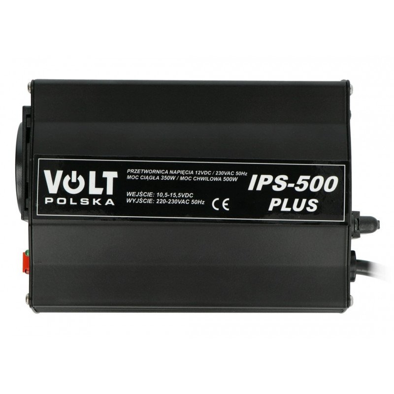 DC / AC stupňový převodník 12VDC / 230VAC 250 / 500W - auto - Volt IPS-500 Plus