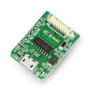 IDC 10pin 1,27 mm - adaptér microUSB pro snímač PMS7003