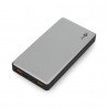 PowerBank Goobay 15.0 59819 Quick Charge 3.0 15 000mAh mobilní baterie - šedá - černá - zdjęcie 1