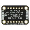 Převodník DCP I2C MCP4728 - 4 kanály + EEPROM - Adafruit 4470 - zdjęcie 4