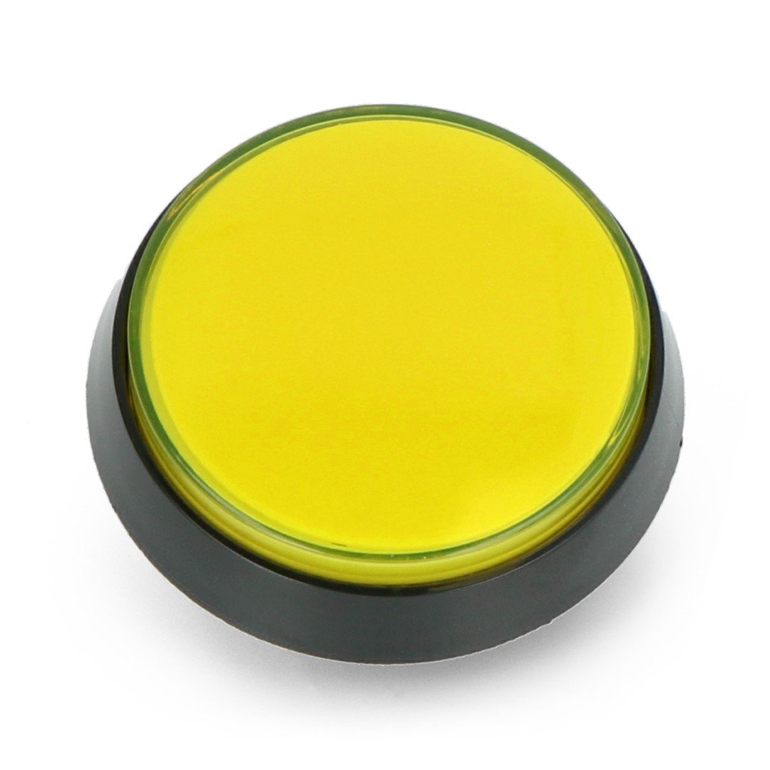 Tlačítko 6cm - žluté (verze eco2)