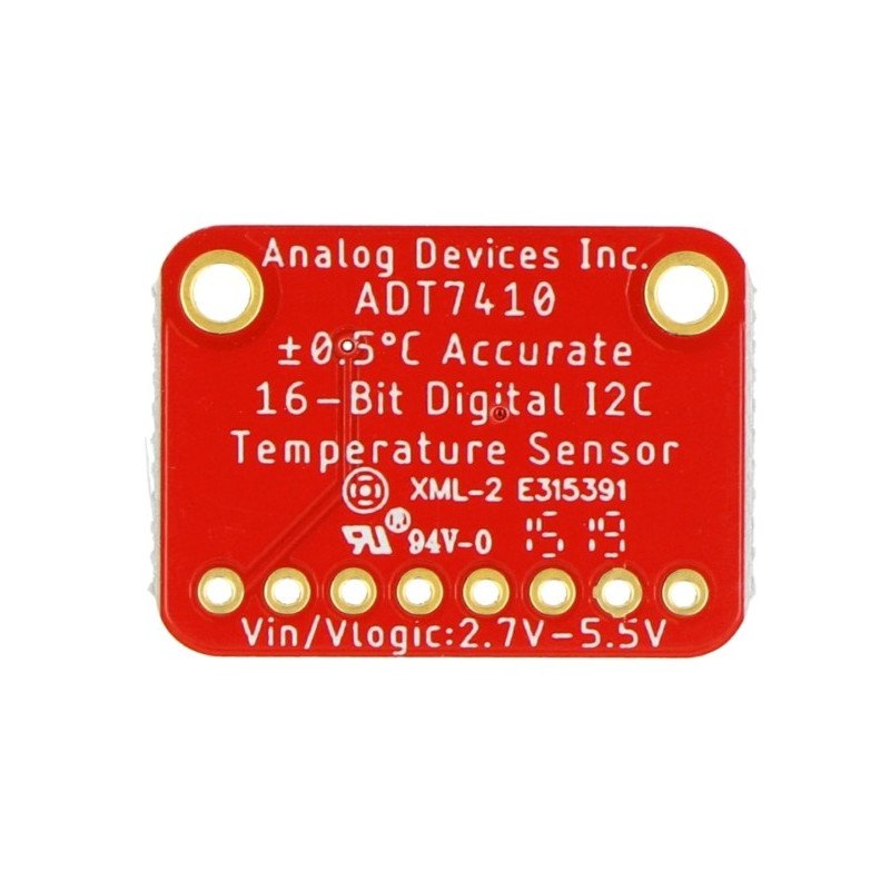 Adafruit ADT7410 - teplotní senzor s vysokou přesností I2C