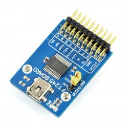 Převodník miniUSB FT245 - paralelní rozhraní FIFO - Waveshare 4654