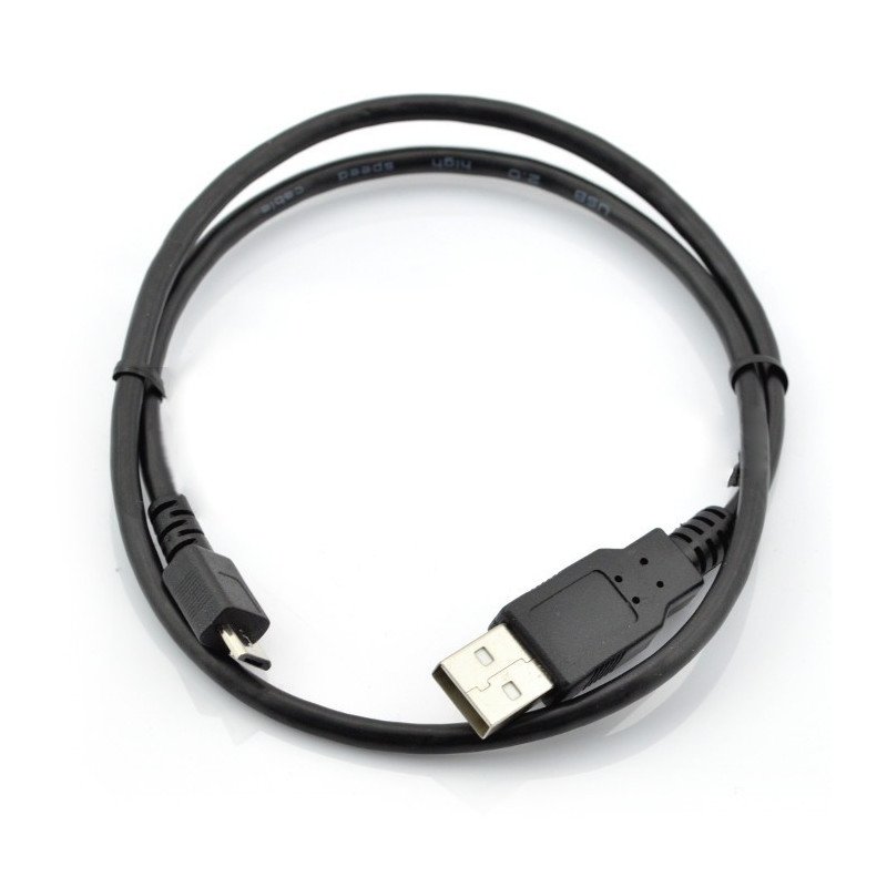 Kabel USB A - microUSB - B 0,6 m