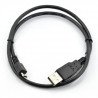 Kabel USB A - microUSB - B 0,6 m - zdjęcie 2