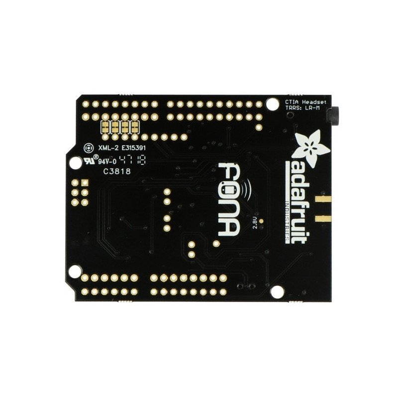 Adafruit FONA 808 Shield - GSM a GPS modul pro Arduino