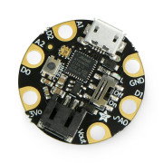 Adafruit GEMMA M0 - miniaturní platforma s mikrokontrolérem ATSAMD21E18 3,3 V