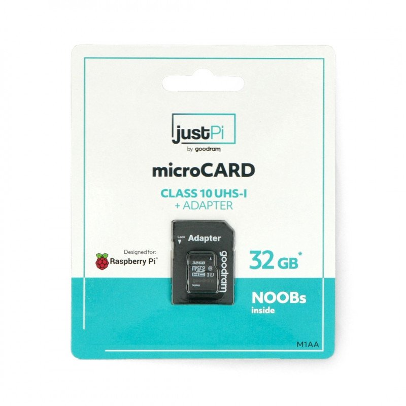 Paměťová karta Raspberry Pi micro SD / SDHC + systém NOOBs