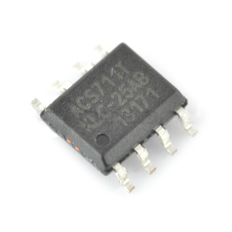 Proudový senzor ACS711KLCTR +/- 25A - SMD