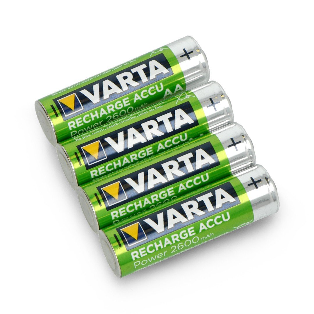 NiMH Varta PRO 2600mAh 1,2 V AA baterie - 4 ks.