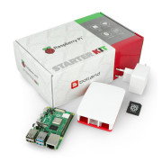 Sada Raspberry Pi 4B WiFi 1 GB RAM - oficiální - s grafitovým pouzdrem