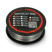 Odporový drát Kanthal A1 0,81 mm 2,85 Ω / m - 30,5 m