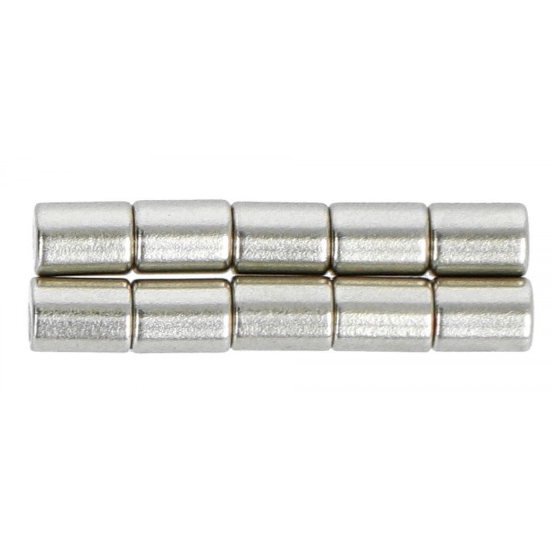 Kulatý neodymový magnet N35 / Ni - 3x4mm