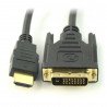 DVI-D - kabel HDMI - 3 m - zdjęcie 1